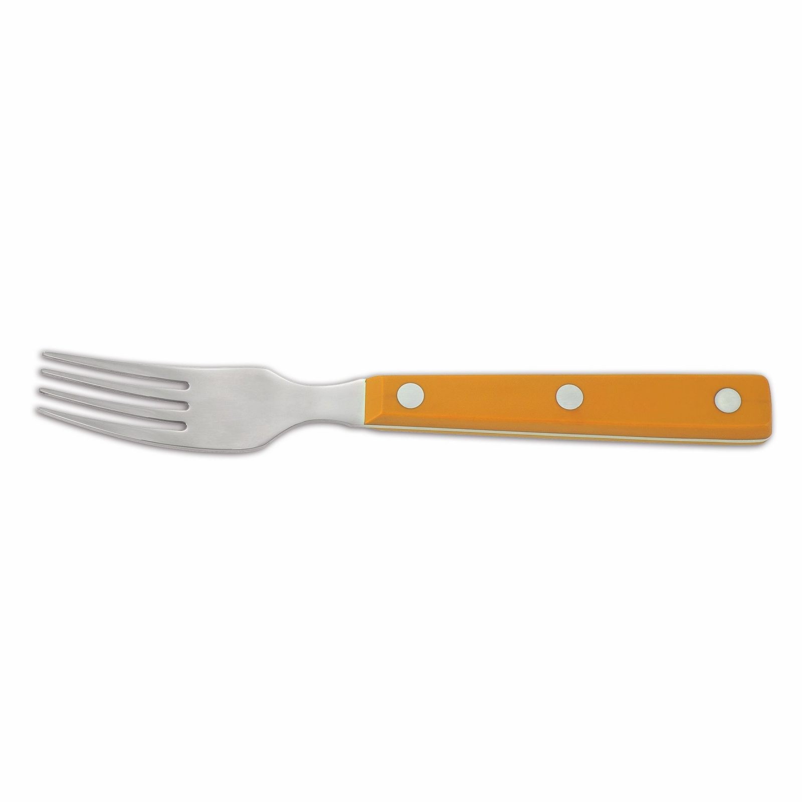 Arcos Serie Cuchillos de Mesa, Tenedor, Tenedor de Acero Inoxidable 18y10  de 200 mm, Mango Madera Comprimida Color Marrón : : Hogar y cocina