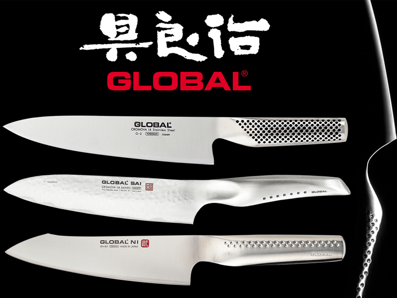 Descubre las series Global, Cuchillos japoneses