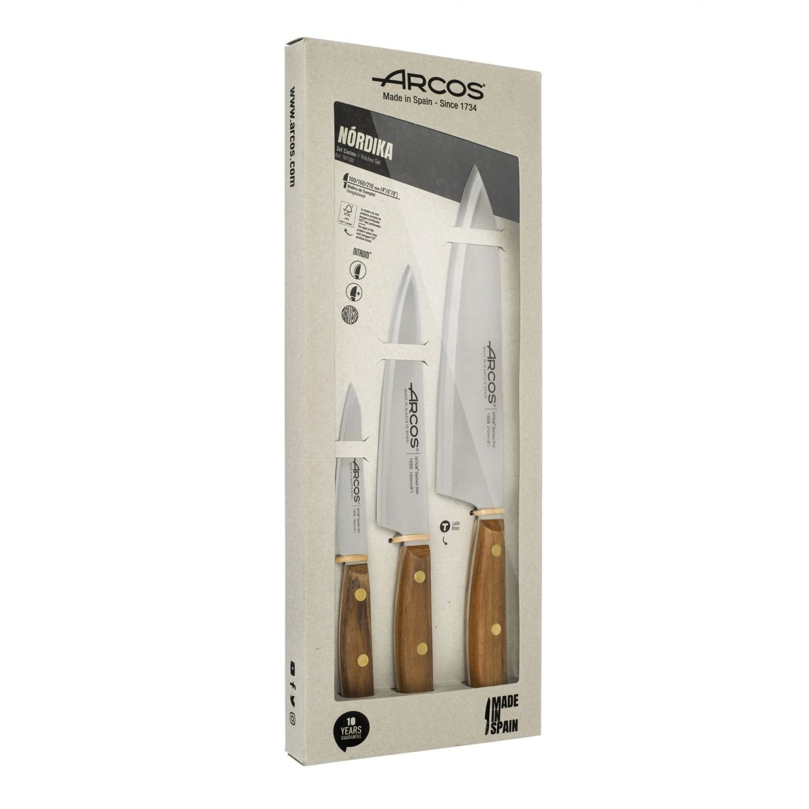 Comprar Set 2 cuchillos de cocina Nova Arcos · Arcos · Hipercor