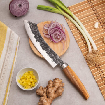Ejemplo del cuchillo cocinero 3 Claveles Japonés 1069 – Cuchillalia.com