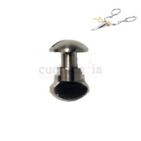 Tornillo y tuerca de recambio para las tijeras desmontables de 3 Claveles de referencia 409 - Cuchillalia.com