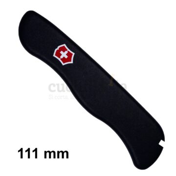 Cacha delantera de 111 mm en color negro de recambio para navajas multiusos Victorinox C-8903.9 – Cuchillalia.com