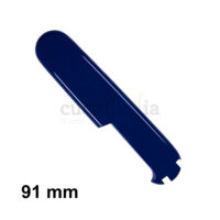 Cacha trasera de 91 mm en color azul de recambio para navajas multiusos Victorinox con bolígrafo - C-3502.4 - Cuchillalia.com