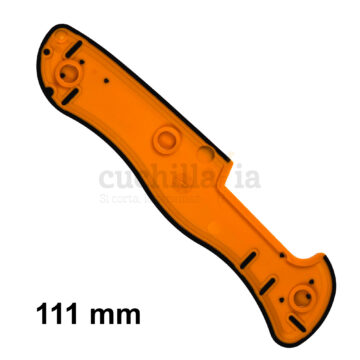 Reverso de la cacha trasera naranja con grip de 111 mm para Navajas Victorinox Hunter – Cuchillalia.com