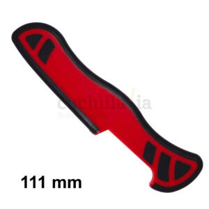 Cacha trasera roja con grip de 111 mm para Navajas Victorinox Hunter - Cuchillalia.com