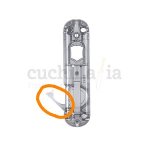 Tapa para la pila en plata transparente de las navajas de 58 mm de Victorinox con linterna A.6149.T7 - Cuchillalia.com