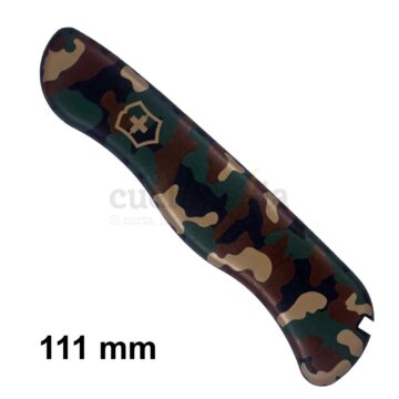 Cacha delantera de 111 mm de camuflaje bosque verde de recambio para navajas multiusos Victorinox C-8994.9 – Cuchillalia.com