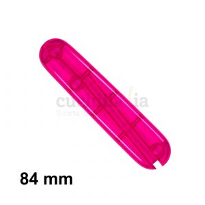 Cacha trasera de 84 mm en color rosa transparente de recambio para navajas multiusos Victorinox - C-2305.T4 - Cuchillalia.com