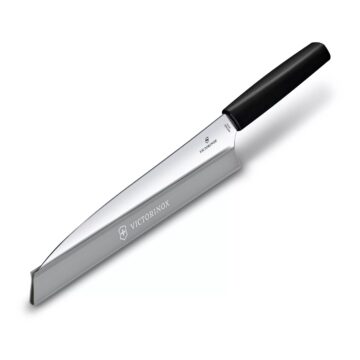 Protector para filo de cuchillos de entre 22 y 26 cm – Victorinox 7.4014 con cuchillo – Cuchillalia.com
