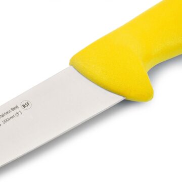 cuchillo-carnicero-amarillo-20-cm-arcos-294800-detalle