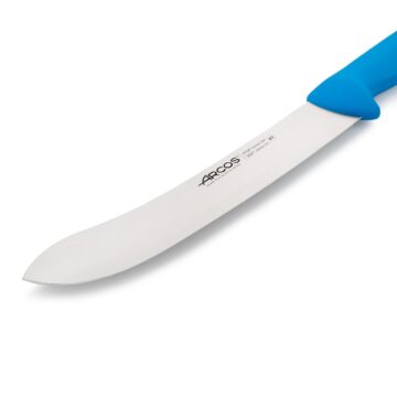 cuchillo-carnicero-curvo-azul-25-cm-arcos-292723-hoja