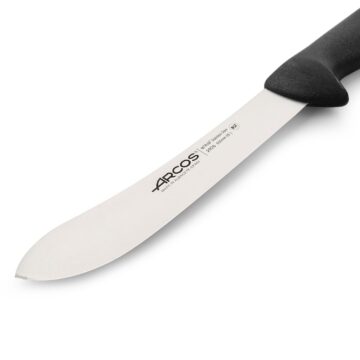 cuchillo-carnicero-curvo-negro-20-cm-arcos-292625-hoja