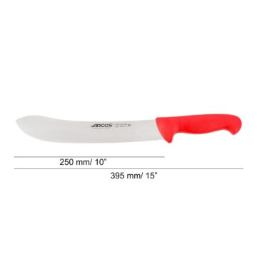 cuchillo-carnicero-curvo-rojo-25-cm-arcos-292722-medidas