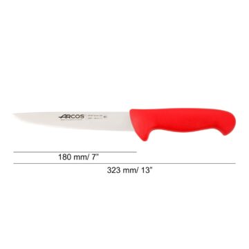 cuchillo-carnicero-rojo-18-cm-arcos-294722-medidas