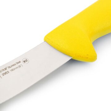 cuchillo-despellejador-amarillo-16-cm-arcos-295300-detalle