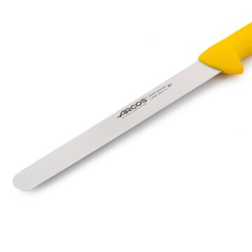 cuchillo-fiambre-amarillo-25-cm-arcos-294900-hoja