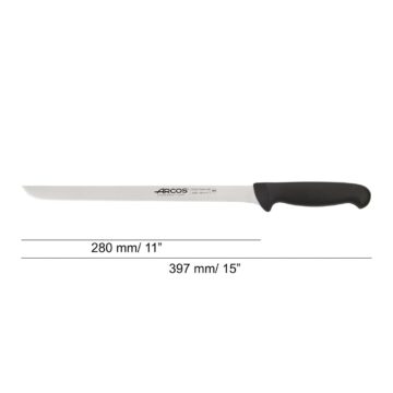 cuchillo-jamonero-negro-28-cm-arcos-293925-medidas