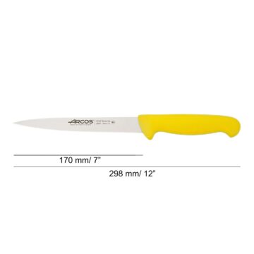 cuchillo-lenguado-flexible-amarillo-17-cm-arcos-293100-medidas