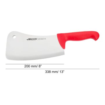 macheta-roja-20-cm-570-g-arcos-297222-medidas