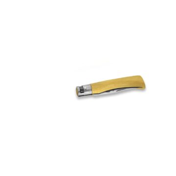 Navaja de 7 cm talla S mango amarillo Old Bear Full Color 9307/17_MGK – Cerrada – Cuchillalia.com