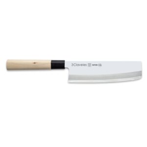 Cuchillo usuba 3 Claveles Nipon 1938 - Cuchillalia.com