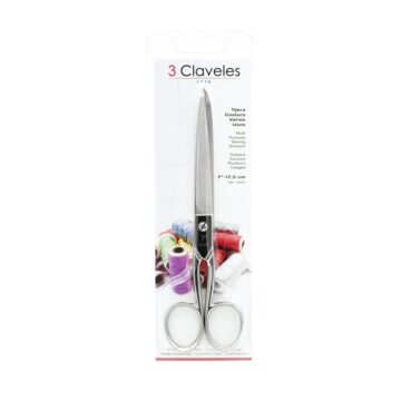 Blister de las tijeras de costura catalanas de 18 cm (7″) – 3 Claveles 21 – Cuchillalia.com