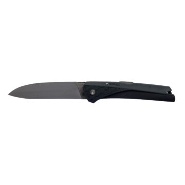 Navaja gris antracita Kiana Origine con filo liso – Cuchillalia.com